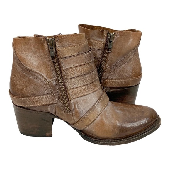 Freebird by Steven Santo Leather Ankle Boots Size 6 - Picture 5 of 12